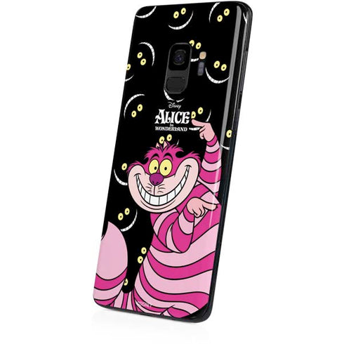 Disney Alice in Wonderland Cheshire Cat Galaxy S9 Skin